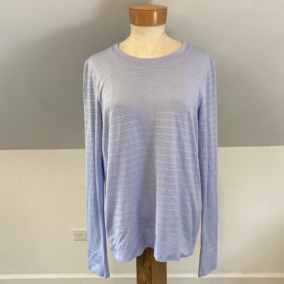 Lululemon “Breeze By” Long Sleeve Top in Lavender Dusk - Picture 7 of 13